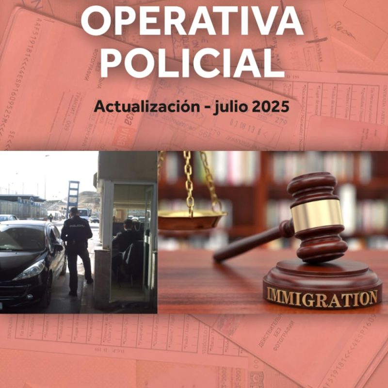 EXTRANJERÍA OPERATIVA POLICIAL